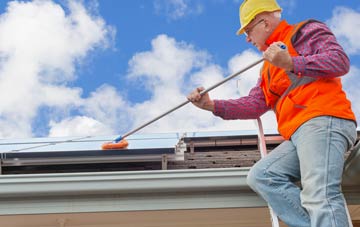 Tudor Hill soft wash roof cleaning